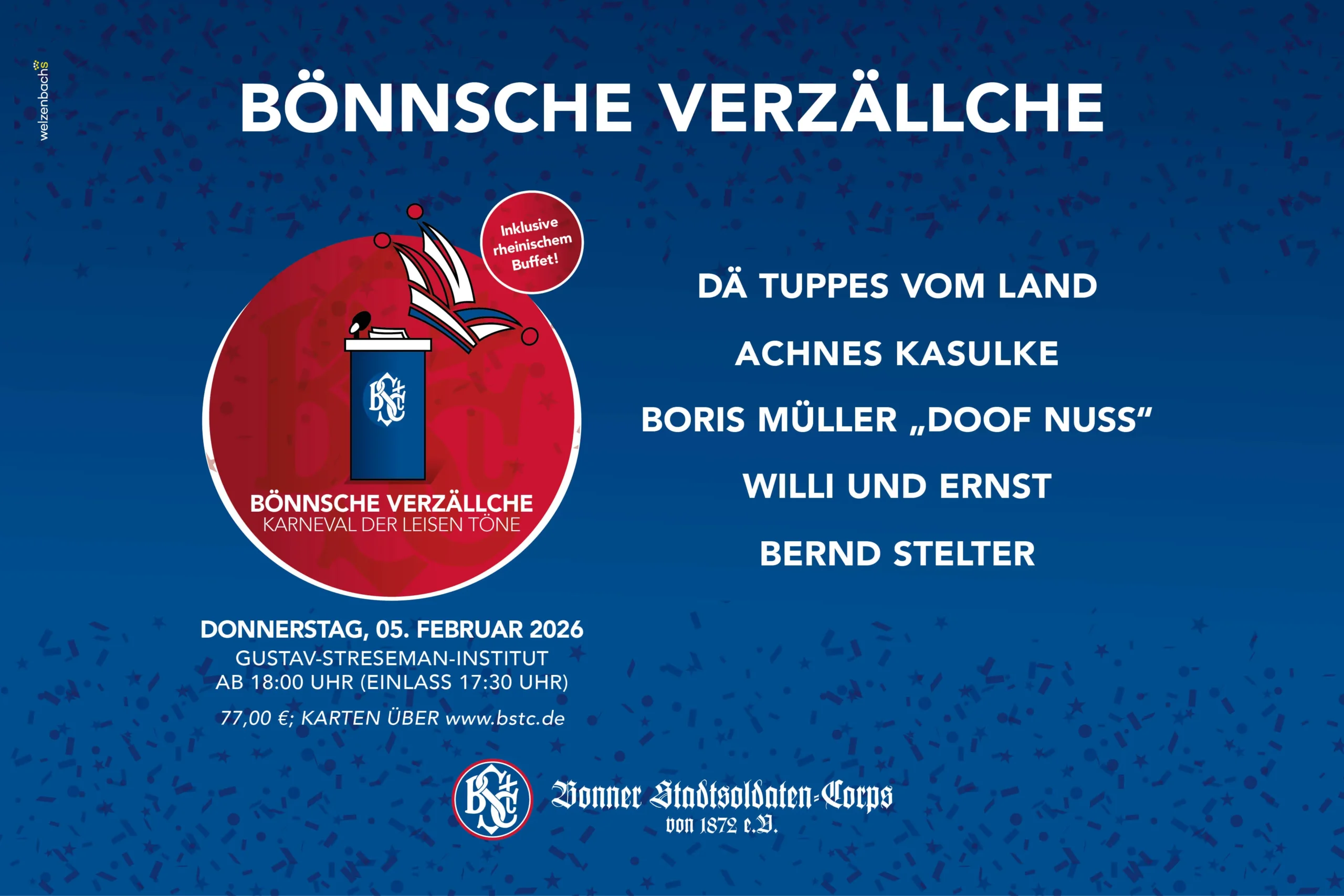 Bönnsche Verzällche I. 2026